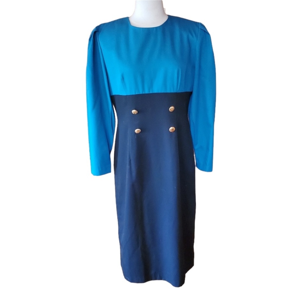 NWT 1980s Lindsey Blake Career‎ Dress